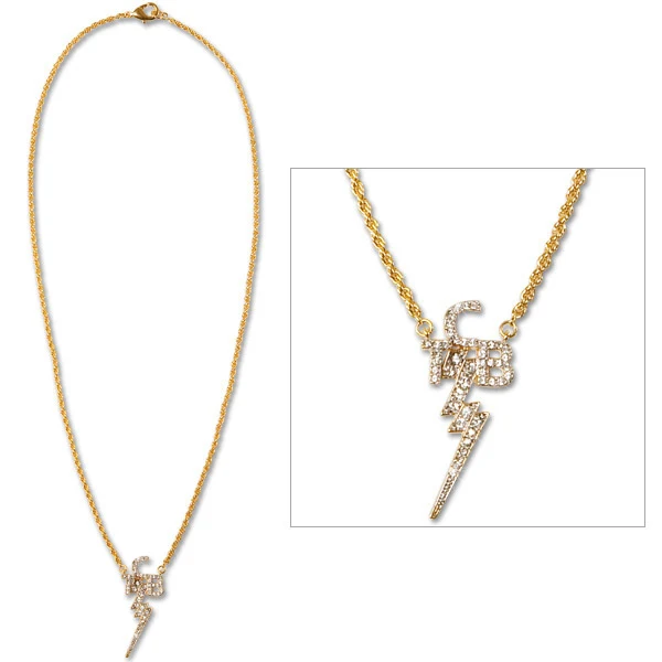 14k TCB Necklace with Diamonds by Lowell Hays