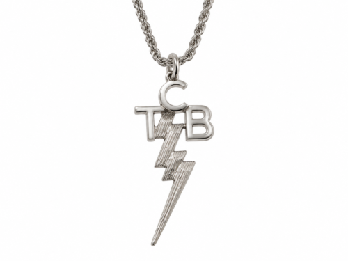 Sterling Silver TCB Necklace by Lowell Hays
