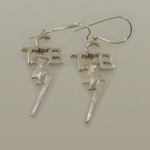 1040 - TCB Earrings – Sterling Silver – Reduced Size by Lowell Hays