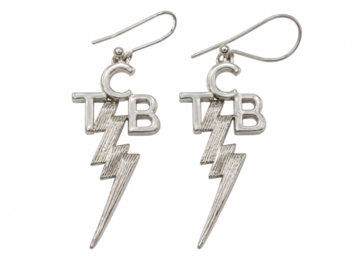 Sterling Silver TCB Earrings by Lowell Hays