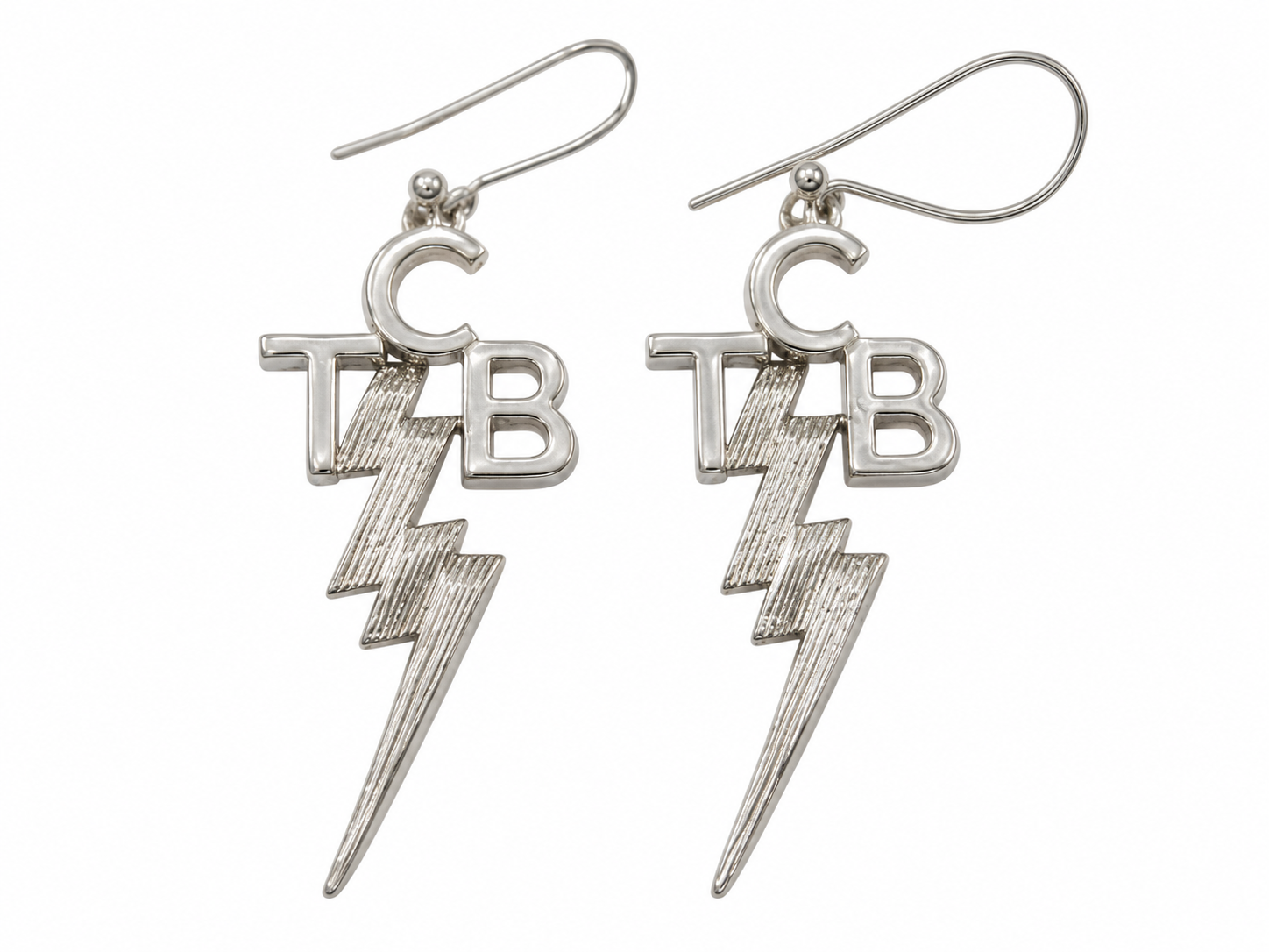 Sterling Silver TCB Earrings by Lowell Hays