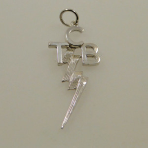 1084 - TCB Charm – Sterling Silver by Lowell Hays