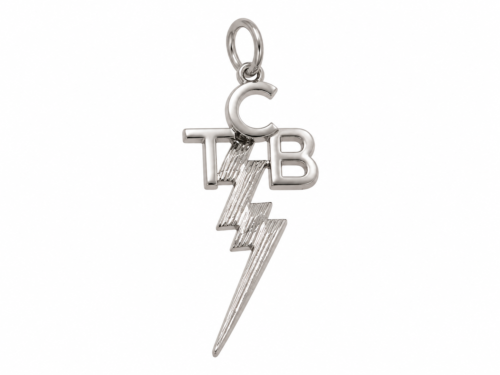 Sterling Silver TCB Charm by Lowell Hays