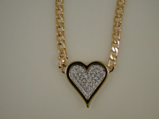 ELV001 - Elvis Heart Necklace by Lowell Hays