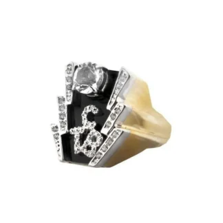 18K Gold Plated TCB Ring - Small Ladies by Lowell Hays