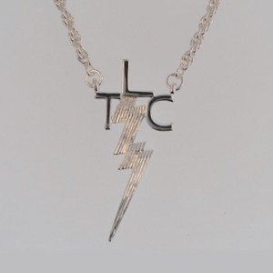 ELV018NS - TLC Necklace – Sterling Silver Plated – Original Size by Lowell Hays