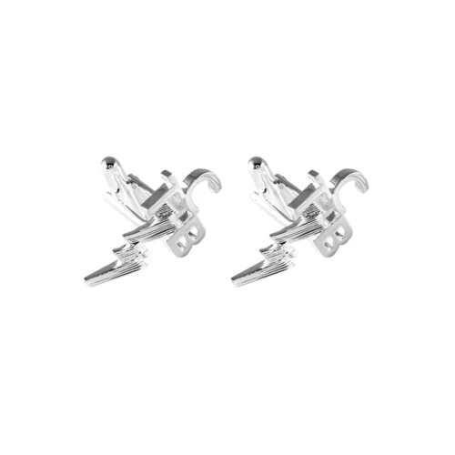 TCB Sterling Silver Plated Cuff Links by Lowell Hays