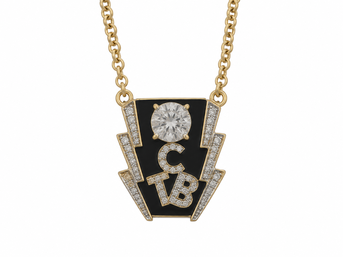 TCB Ring Top Necklace by Lowell Hays