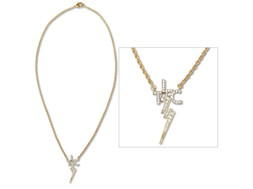 Elvis TLC Necklace with Swarovski Crystals by Lowell Hays