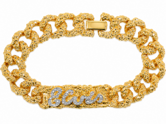 Elvis Nugget ID Bracelet by Lowell Hays
