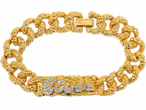 Elvis Nugget ID Bracelet by Lowell Hays