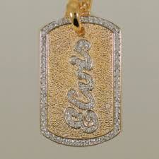 Elvis Dog Tag Necklace | Elvis Jeweler | SKU ELV063