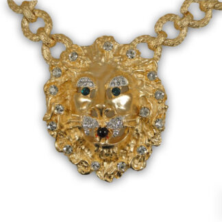 Lion Head Necklace by Lowell Hays (ELV016)
