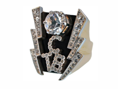 TCB Ring - Original Size - 18k Gold Plated by Lowell Hays
