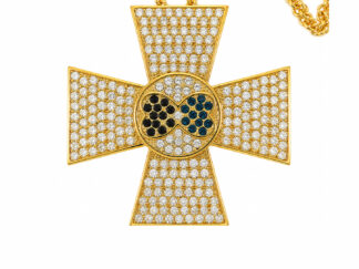 Maltese Cross Necklace by Lowell Hays
